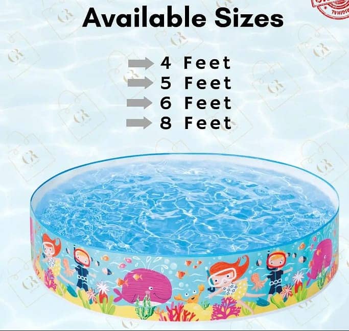 Intex Swimming Pool | Without air Swimming Pool | Intex Snapset Swimmi 1