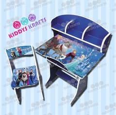 Kids Studying Table Chair Set Adjustable Playing Desk Playland Drawing