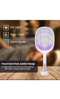 Dubai branded Electric Fly Swatter Bug Zapper USB Rechargeable