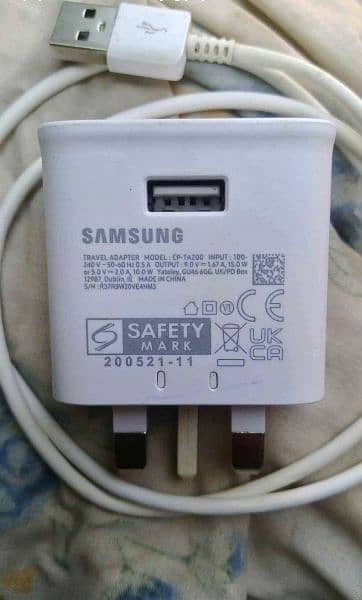 Samsung Galaxy 15 wat fast charger original adopter for Sall 0