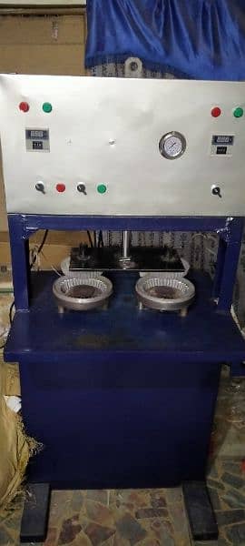paper plate machine ( High speed double dia) 2