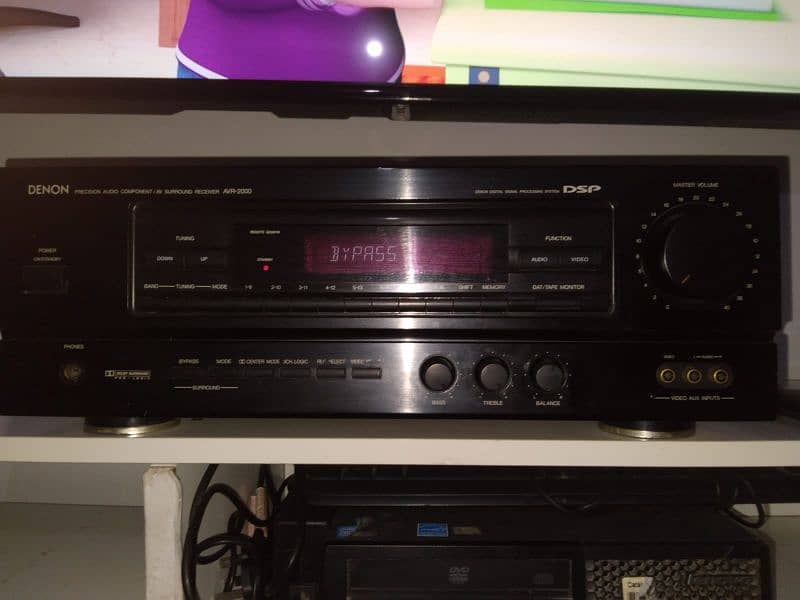 japanese DENON amp and Yamaha 10 inches 4woofers  two boxes best sound 2