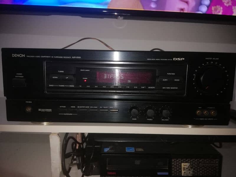 japanese DENON amp and Yamaha 10 inches 4woofers  two boxes best sound 5