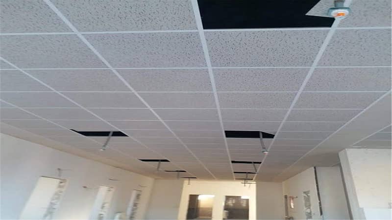 FALSE CEILING - OFFICE PARTITON - DRYWALL PARTITION - GLASS PARTITION 2