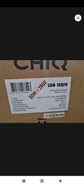 1.5 Ton Changhong Ruba - CHIQ series AC Inverter T3 - 18000 BTU 4