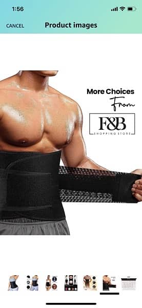 Dubai branded Waist Trimmer Belt Neoprene Fat Burning Sauna Waist 4