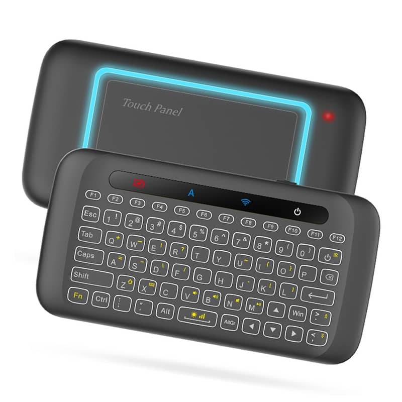 H20 UNIVERSAL MINI BACKLIGHT TOUCHPAD WIRELESS KEYBOARD AIR MOUSE CONT 0