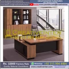 office executive study table meeting desk workstation chair manager
