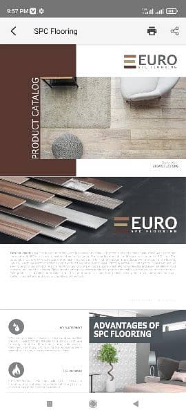 3Dwallpaper 03212913697 PVC PVC wooden floor  Thickness 5