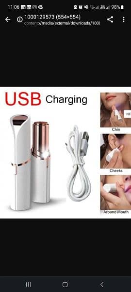 Rechargeable Flawless Hair Remover 0