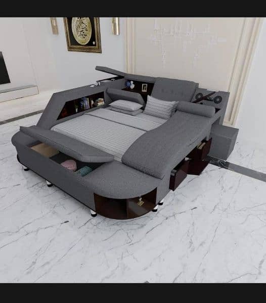 moderen smart beds-multipurpose beds-sofa U Shape-sofa sets 8