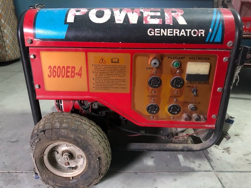 3.6kv generator jeniun condition self start 0