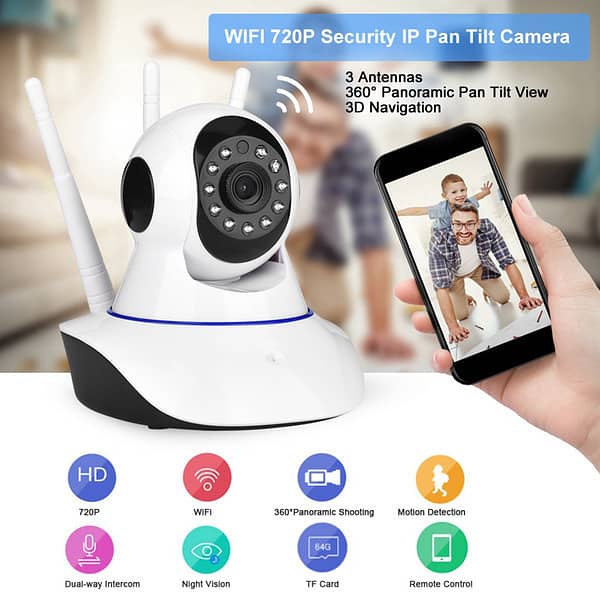 wifi security PTZ camera 2MP 1080P HD IP wifi camera 03020062817 1