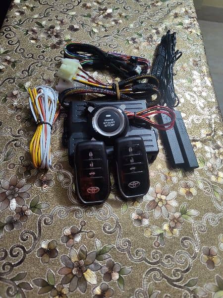 toyota Push start mobile control  remote start with auto lock unlock 1