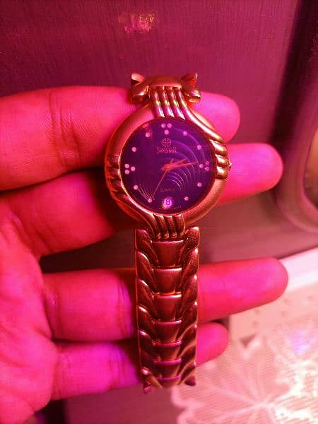 Swistar 18k gold Ladies watch 26 year old 0