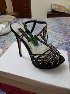 heels sandles, size 37