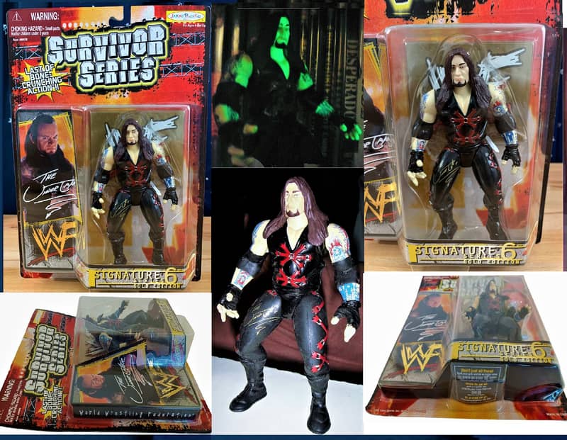 Original Signature Series 6 Gold Edition Undertaker Action Figure 8