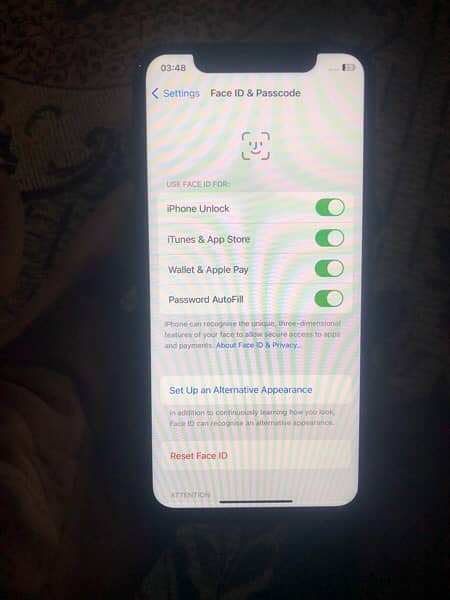 iPhone X Face ID working scom sim works non pta 4