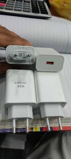Infinix 45w box pulled charger