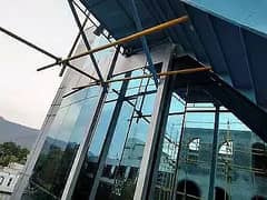 Aluminium Cladding,Glass Ceiling