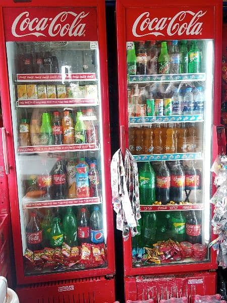 olx coke fridge