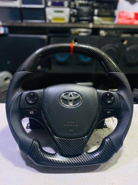 Grandi+gli+xli carbon fiber multimedia steering 2