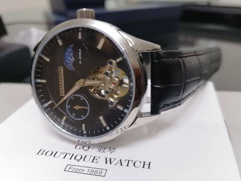 GuanQian Automatic GQ16105 Branded 22Jewels Warch 1