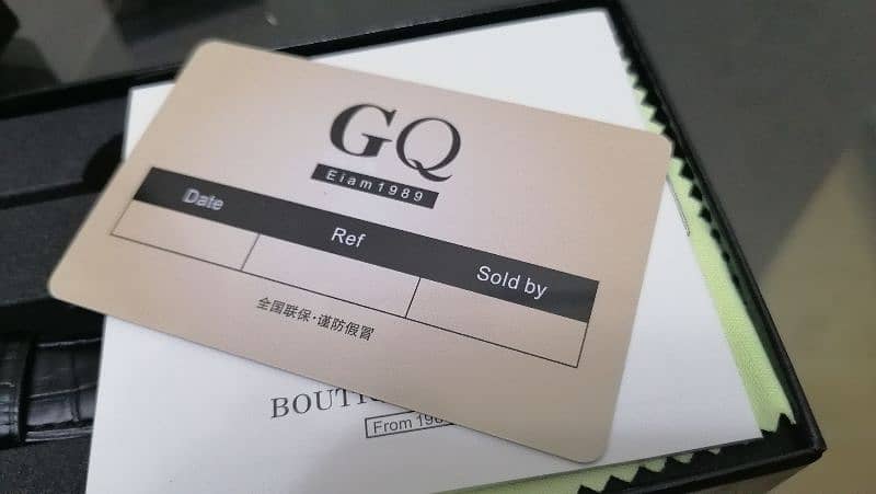 GuanQian Automatic GQ16105 Branded 22Jewels Warch 5