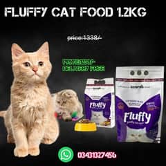 Fluffy Cat Food 1.2kg