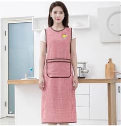 apron outer 100% cotton and Liner PU coated Nylon, Water Proof