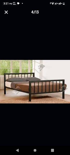 Iron Double Bed | King / Queen Size Bed (10 years warranty) 16