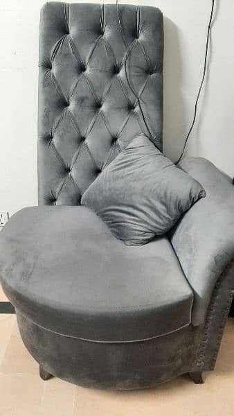 Sofa chair set with coffe table 1