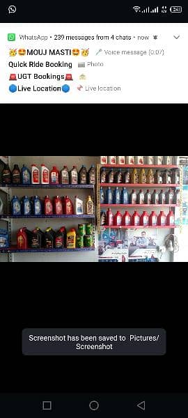 Oil Change shop Setup(Racks only) For sell 8