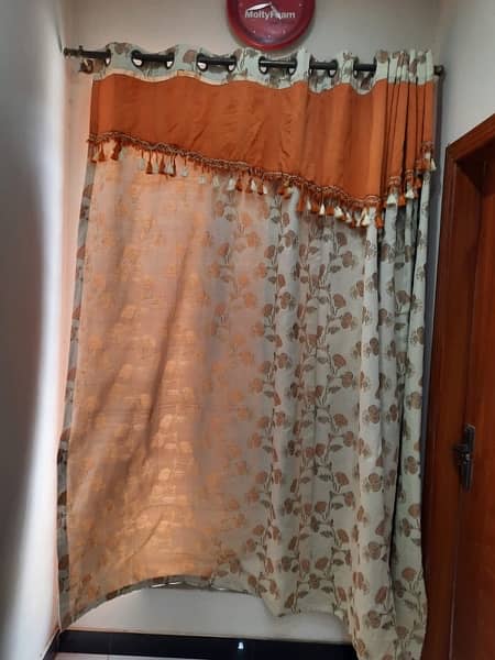 Solid Curtains| Deal of 4 | Length 90” | Width 67” 5