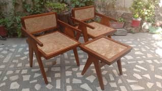 Sheesham Wood lounge Chairs set