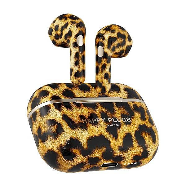 HAPPY PLUGS AIR 1 HOPE EARBUDS (LIMITED EDITION) LEOPARD 0