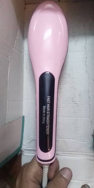 Hair Straightener Brush 2