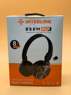 INTERLINK BOOM BOX Wireless Headphones