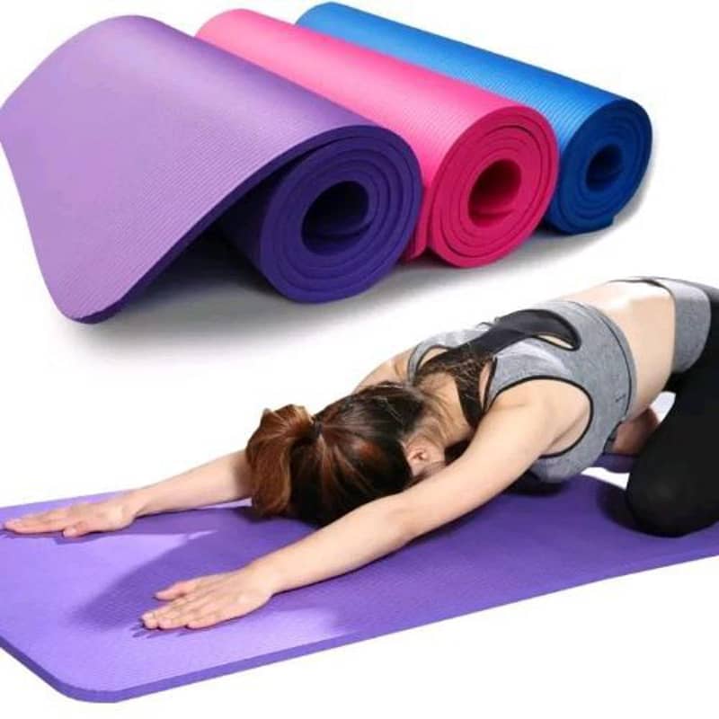 Yoga Matt 6mm For Workout Fitness Friendly Mat 0