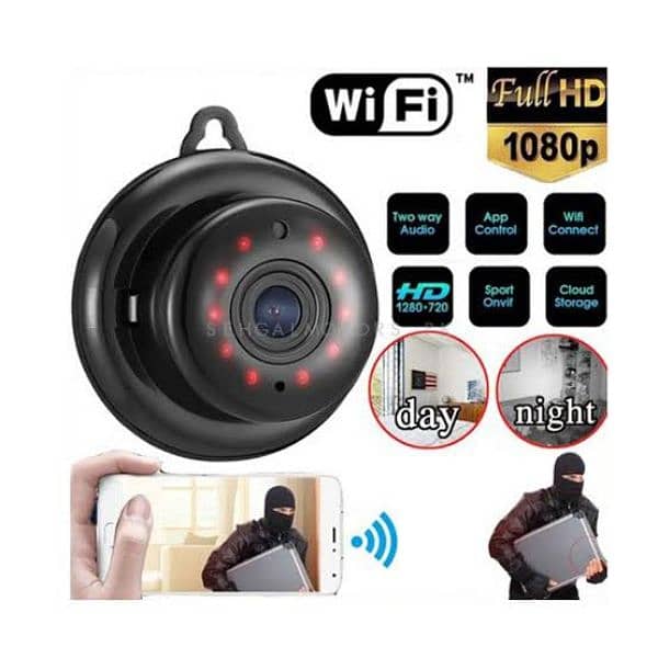 INDOOR OUTDOOR CCTV WIFI WIRELESS CAMERAS 2 MEGAPIXELS 1080P HD 1