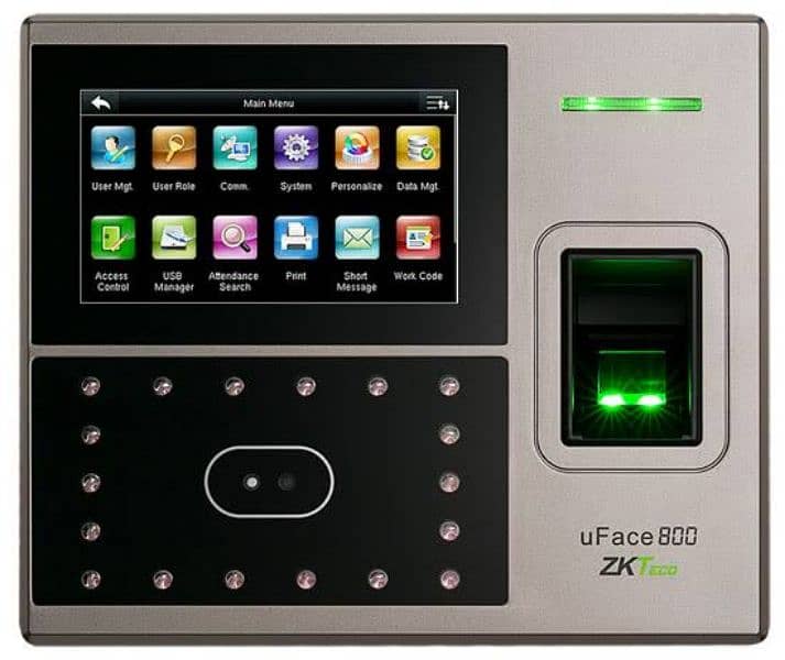 Zkteco face Biometric Attendance machine Access Control door lock 3