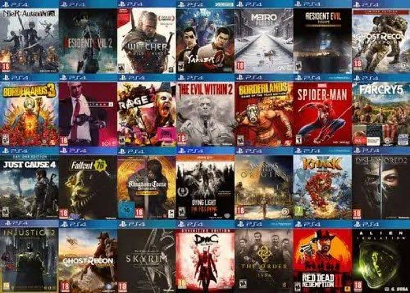 Ps4.5 All Digital Games 0