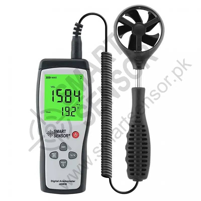 AS836 SMART SENSOR Digital Anemometer 0