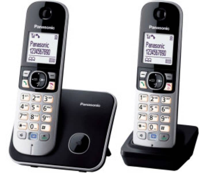 Panasonic Cordless 2 Handset With Intercom function 4