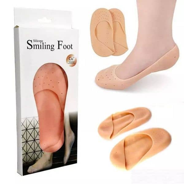 Heel Anti Crack Socks Silicone Socks 3