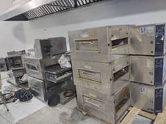 Conveyor belt pizza oven G&k master fresh import 18 inch size