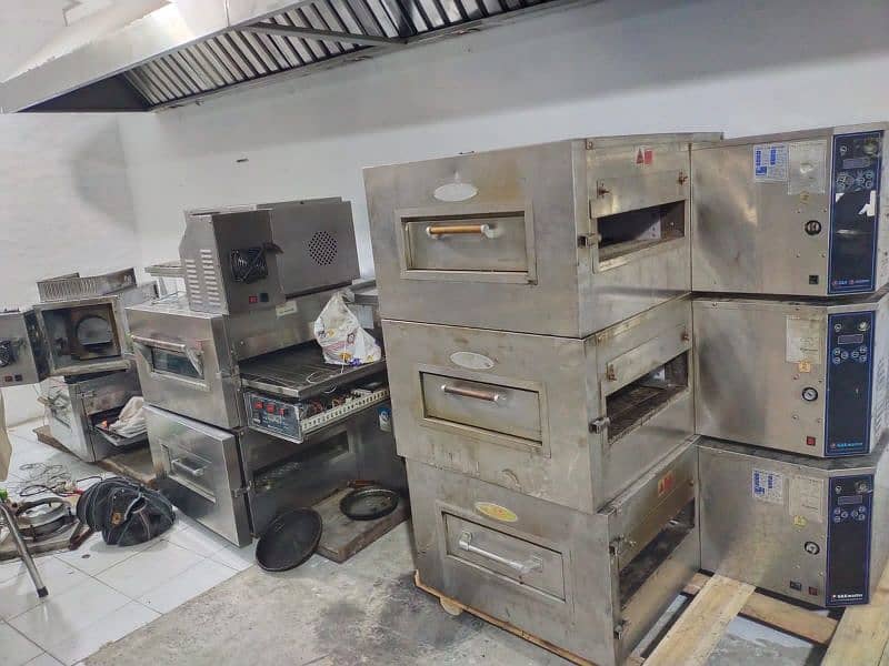 Conveyor belt pizza oven G&k master fresh import 18 inch size 0