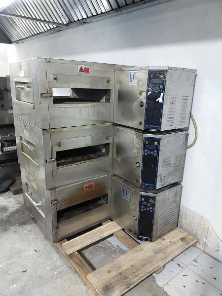 Conveyor belt pizza oven G&k master fresh import 18 inch size 4