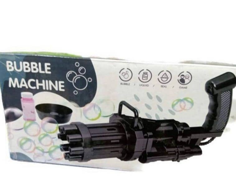 Bubble Machine Gun for kids 1