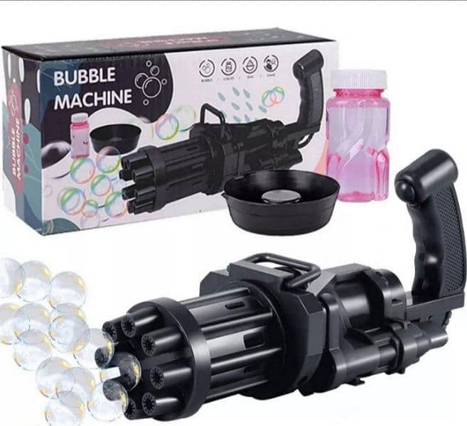Bubble Machine Gun for kids 2